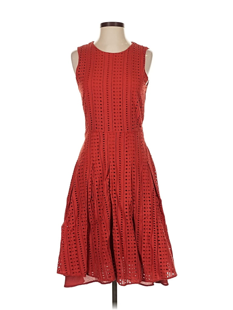 Pre-owned Amour Vert Casual Dress In Red