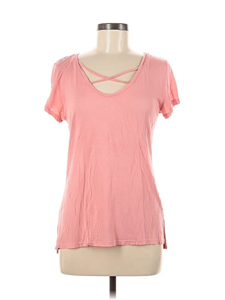 Pre-owned Rue21 Short Sleeve T-shirt In Pink