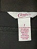 Candie's Solid Black Formal Skirt Size 1 - photo 4