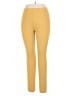 Unbranded Solid Yellow Active Pants Size XL - photo 1