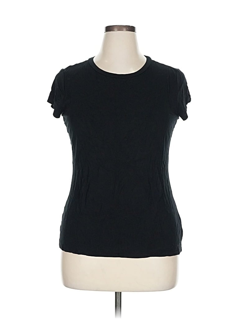 Pre-owned Express Short Sleeve T-shirt In Black