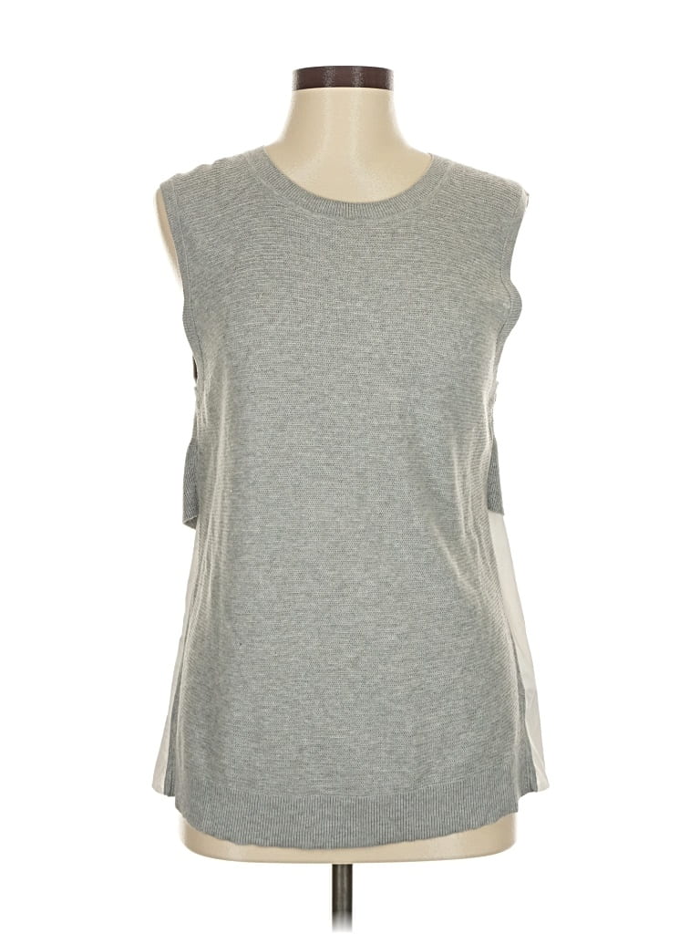 Pre-owned Banana Republic Pullover Sweater In Gray