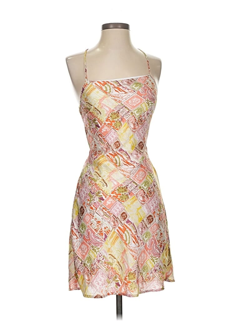 Pre-owned Altar'd State Cocktail Dress In Yellow