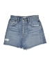GRLFRND 100% Cotton Blue Denim Shorts Size 24 waist - photo 1