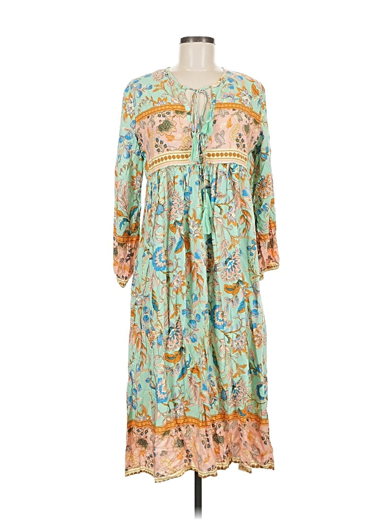 Pre-owned R. Vivimos Casual Dress In Blue