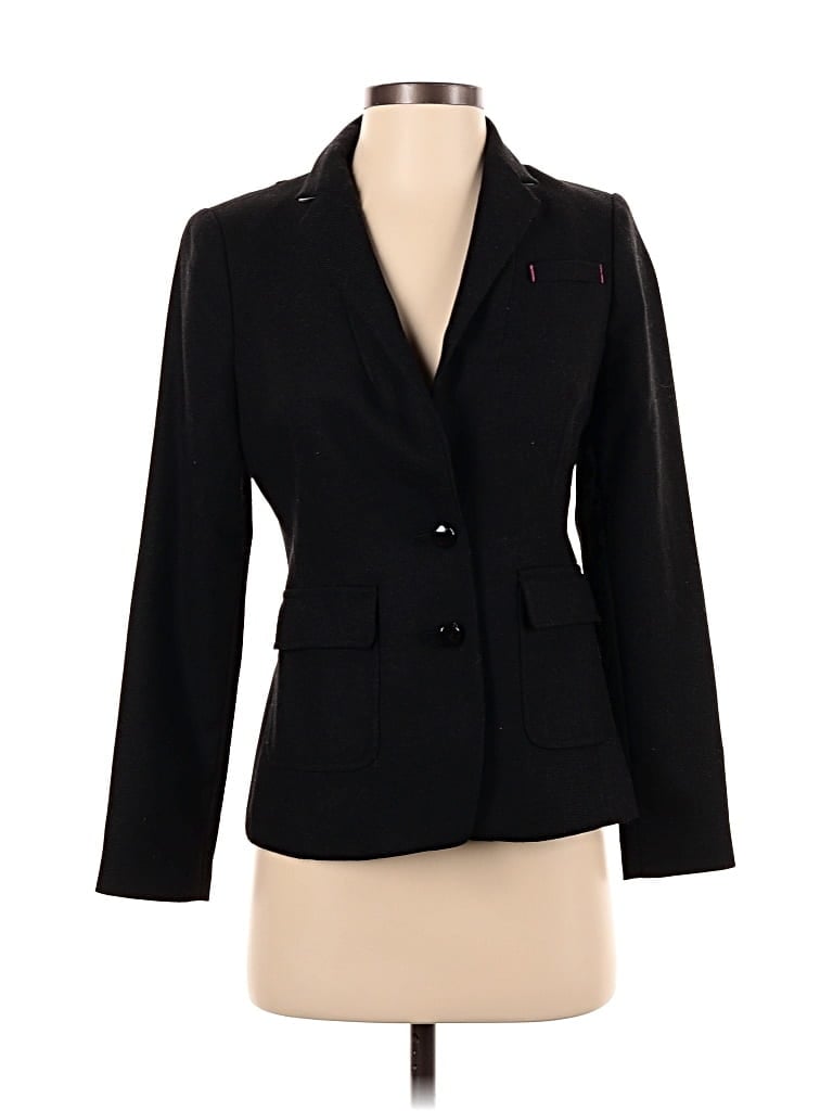 Pre-owned Banana Republic Blazer Jacket In Black