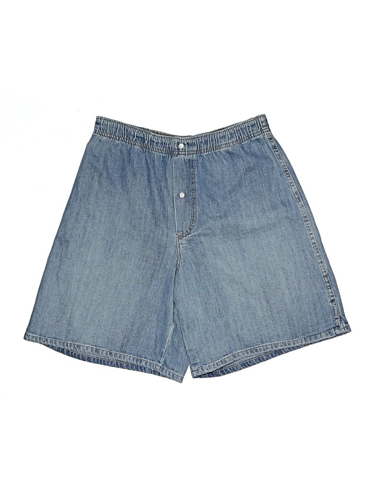 Pre-owned Unbranded Denim Shorts In Blue