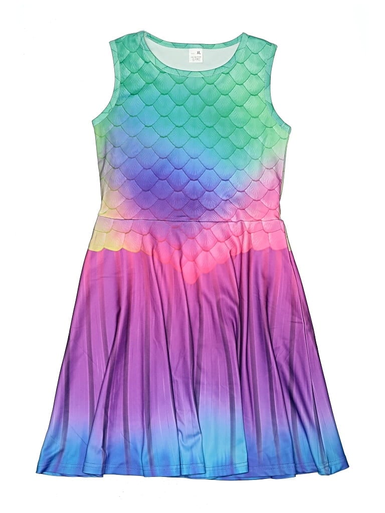 Pre-owned Unbranded Kids' Dress In Purple