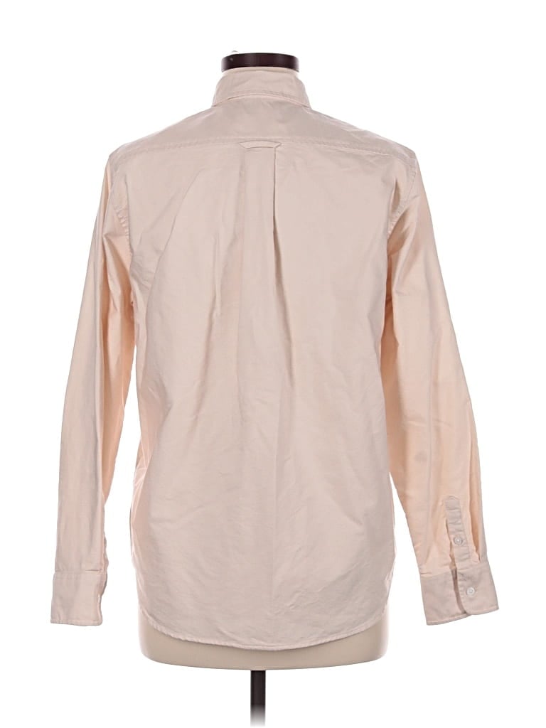 Pre-owned Everlane Long Sleeve Button Down Shirt In Brown