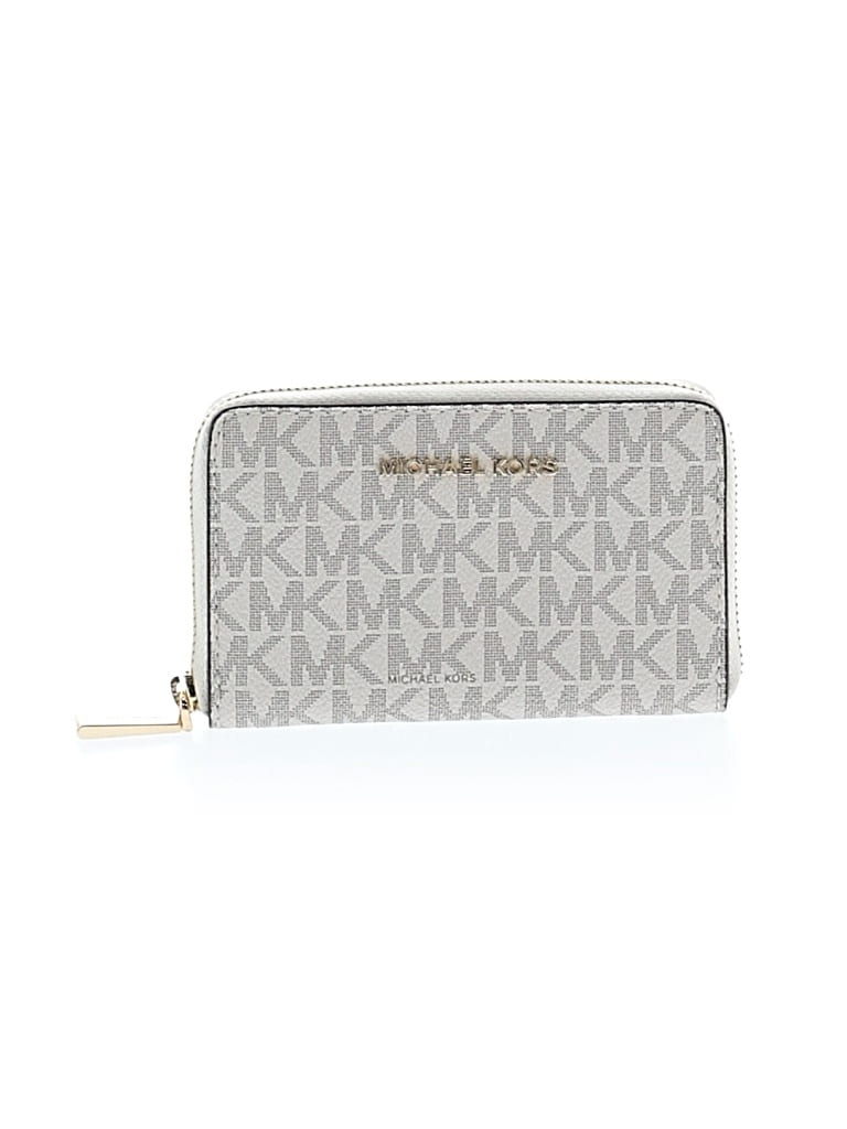 Pre-owned Michael Michael Kors Clutch In White