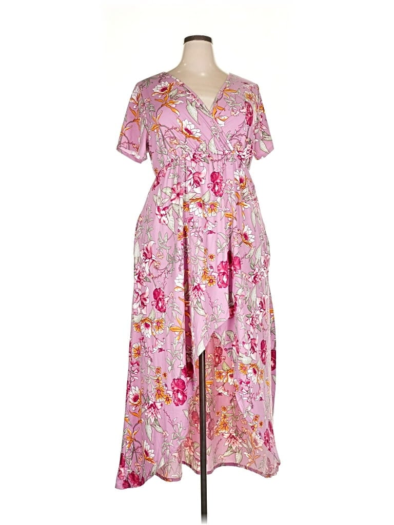Pre-owned Michelle Mae Casual Dress In Pink