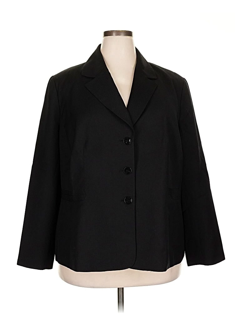 Pre-owned Jones New York Blazer Jacket In Black