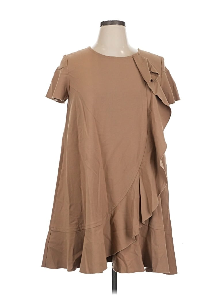 Pre-owned Lapis Casual Dress In Black