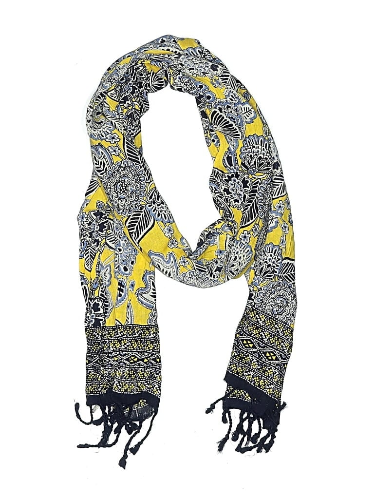 Pre-owned Talbots Scarf In Yellow
