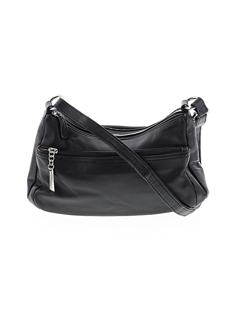 Pre-owned Giani Bernini Shoulder Bag In Black