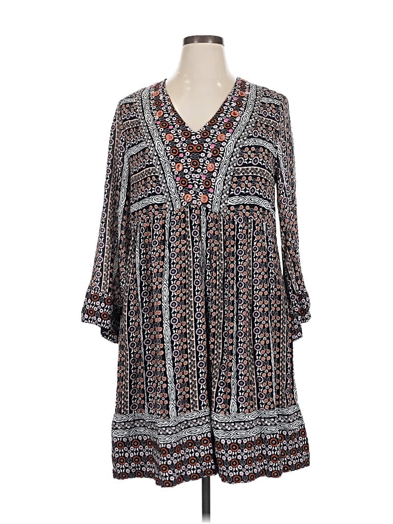 Pre-owned Maeve By Anthropologie Casual Dress In Blue