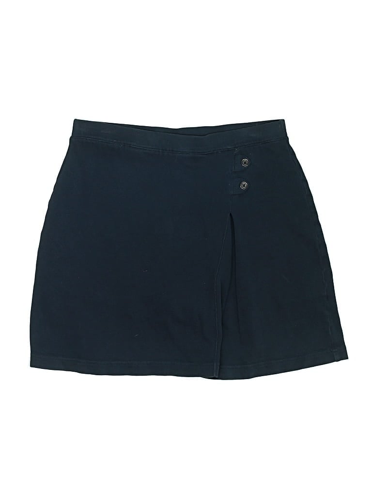 Pre-owned Lands' End Kids' Active Skirt In Blue
