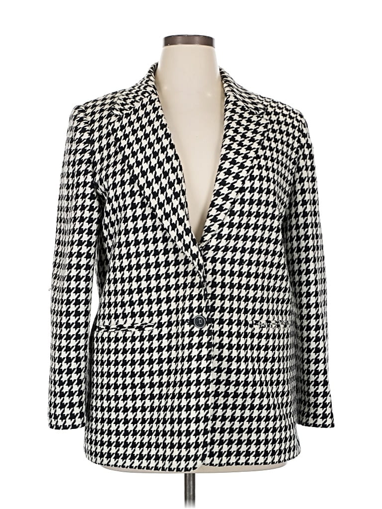 Pre-owned Requirements Blazer Jacket In White