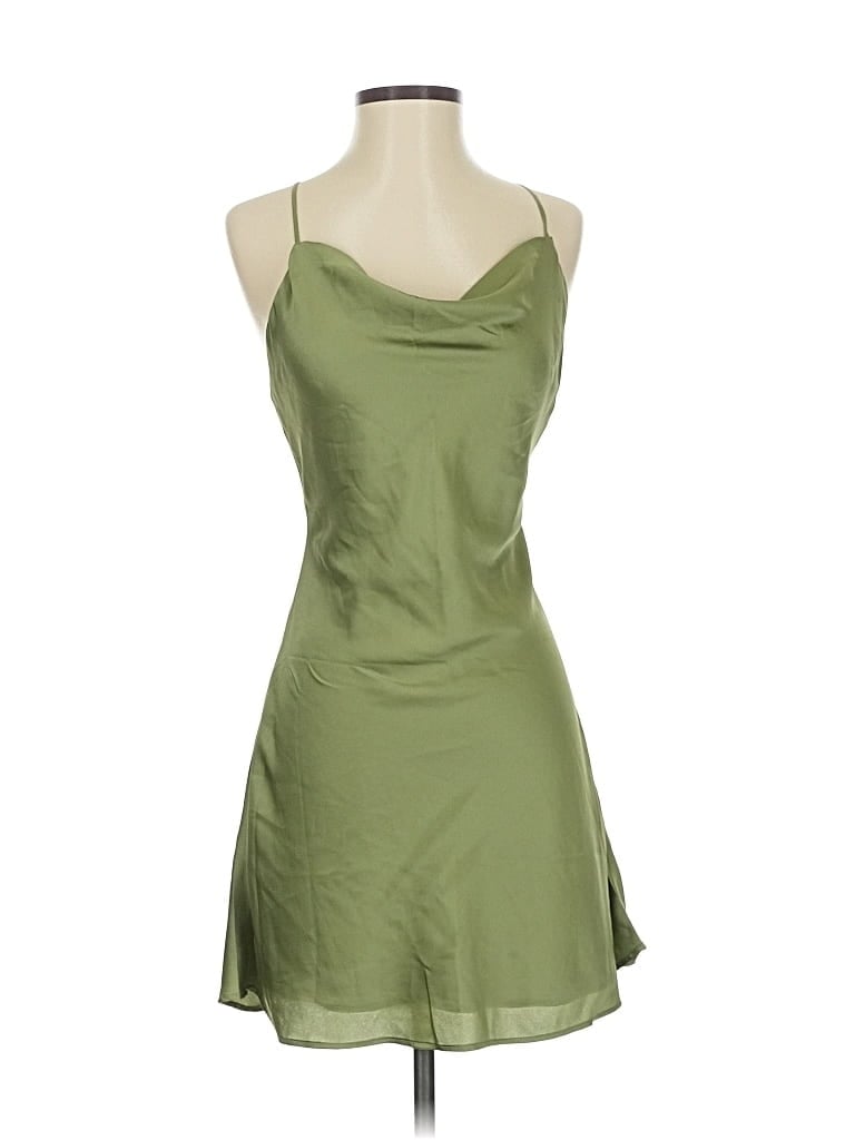 Pre-owned Abercrombie & Fitch Cocktail Dress In Green