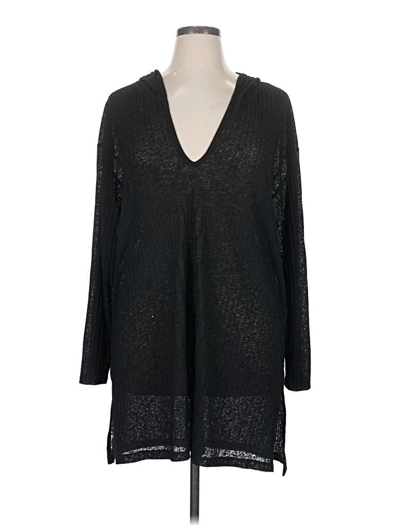 Pre-owned J Valdi Casual Dress In Black