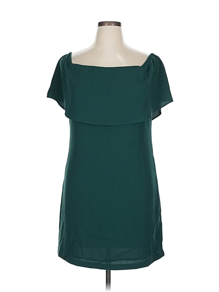 Pre-owned Charles Henry Casual Dress In Green