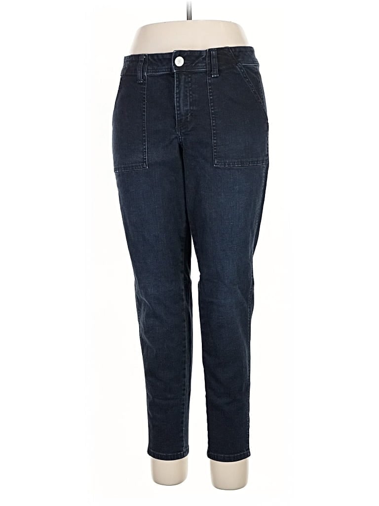 Pre-owned Lane Bryant Jeggings In Blue