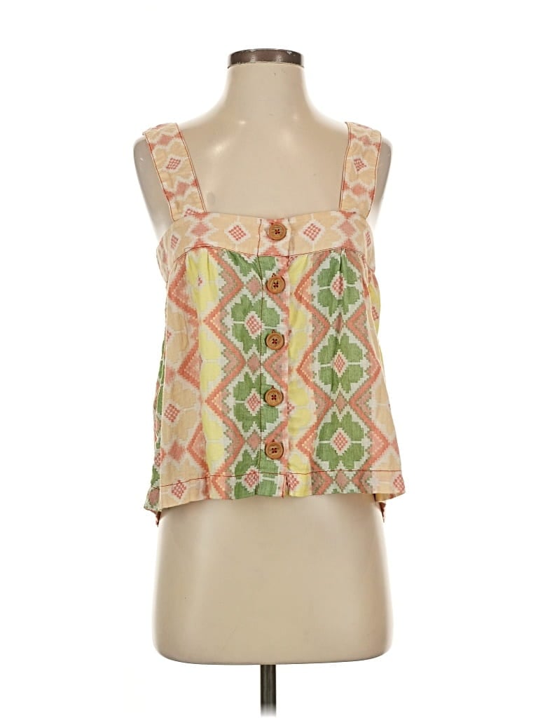 Pre-owned By Anthropologie Sleeveless Blouse In Pink