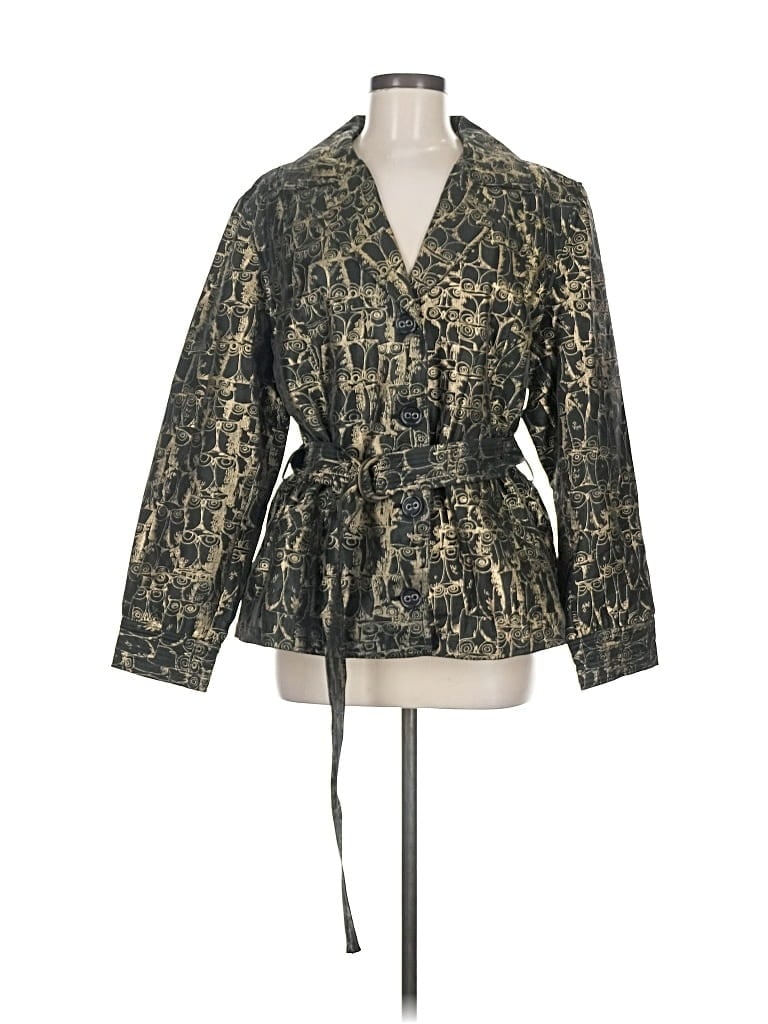 Pre-owned Chico's Jacket In Black