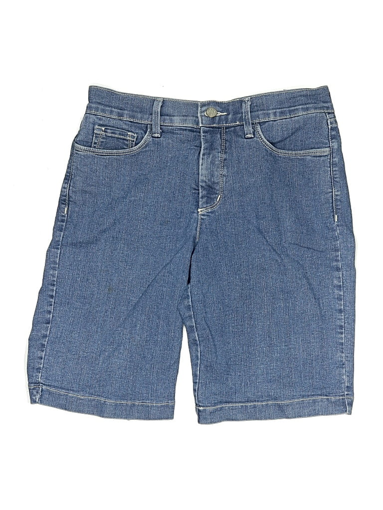 Pre-owned Nydj Denim Shorts In Blue