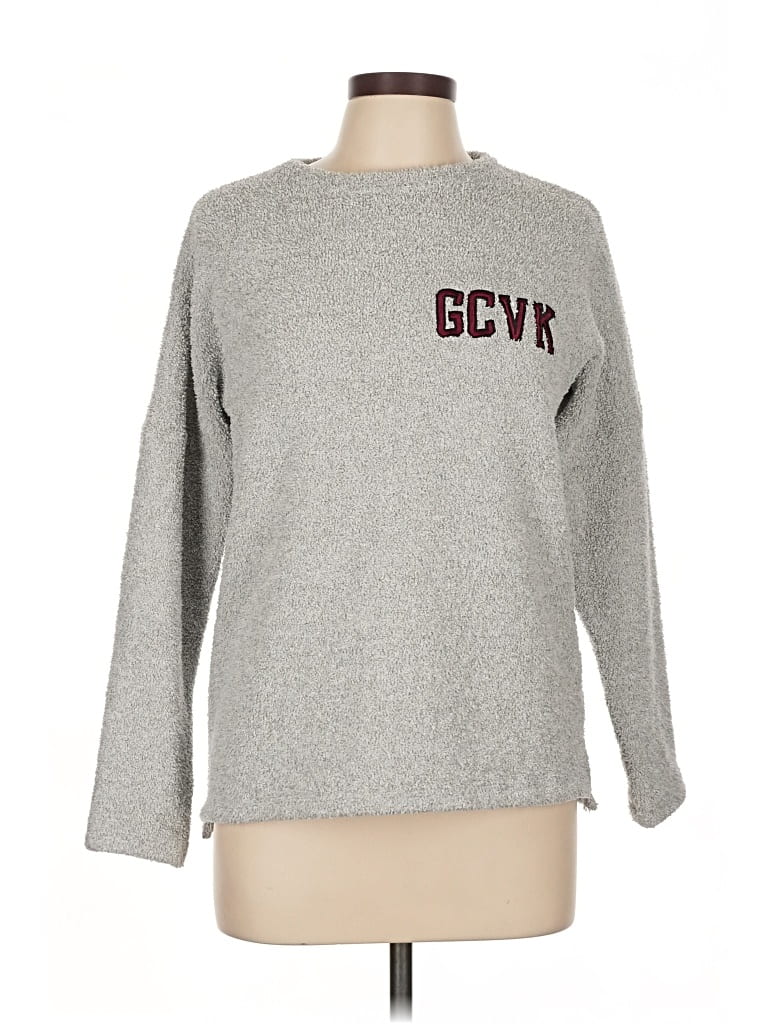 Pre-owned Assorted Brands Pullover Sweater In Gray