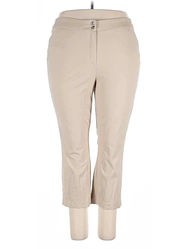 Pre-owned Chico's Khaki Pant In Brown