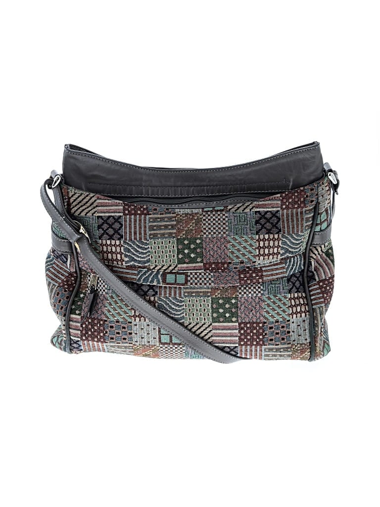 Pre-owned Sas Crossbody Bag In Gray
