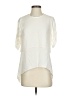 BCBGMAXAZRIA Ivory Short Sleeve Blouse Size XS - photo 1