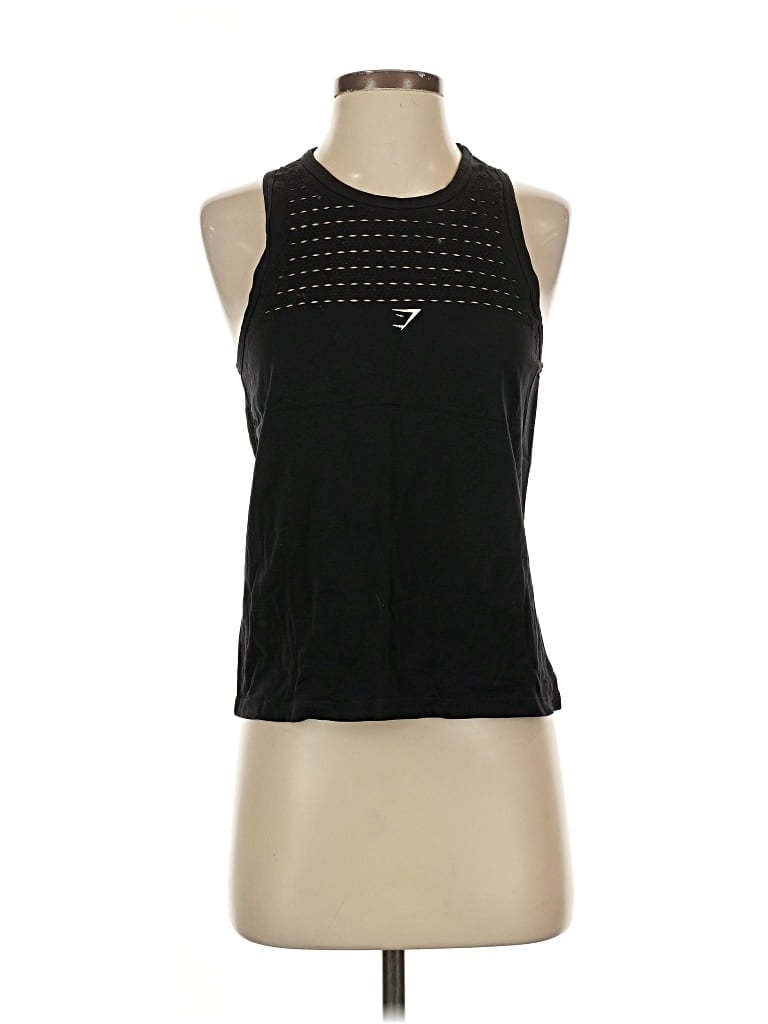Pre-owned Gymshark Active Tank Top In Black