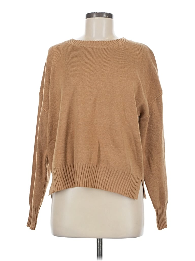 Pre-owned Shein Pullover Sweater In Brown