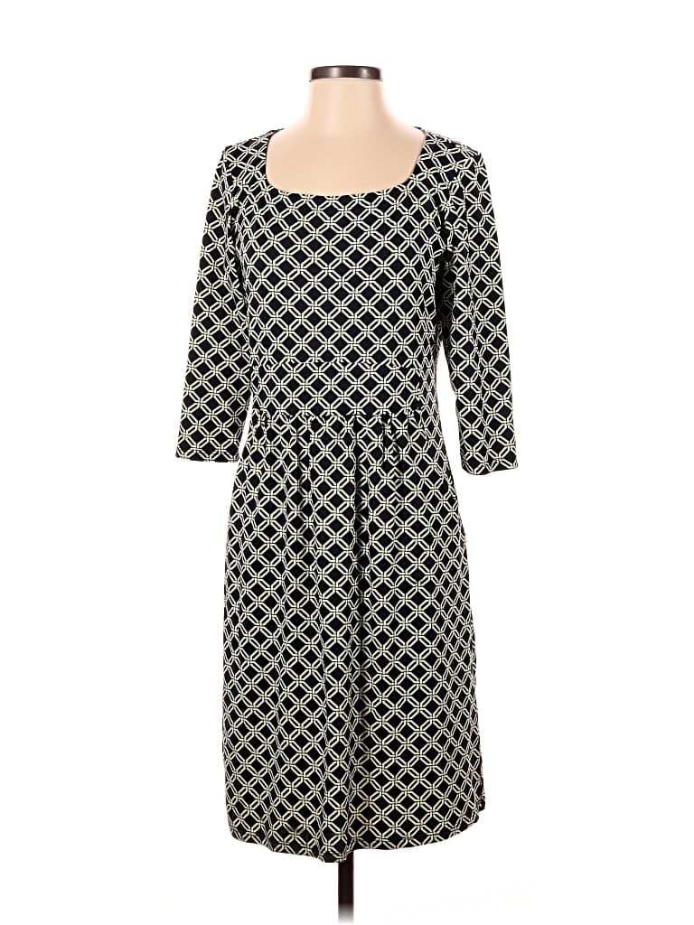 Pre-owned J. Mclaughlin Casual Dress In Gray