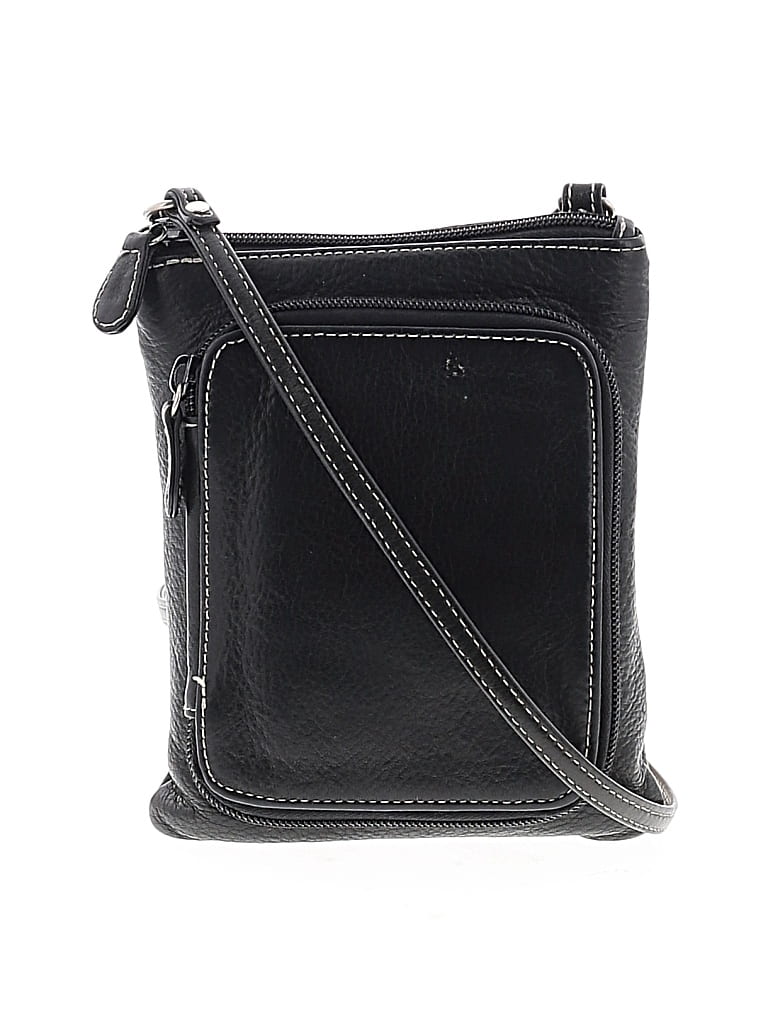 Pre-owned G.h. Bass & Co. Crossbody Bag In Black
