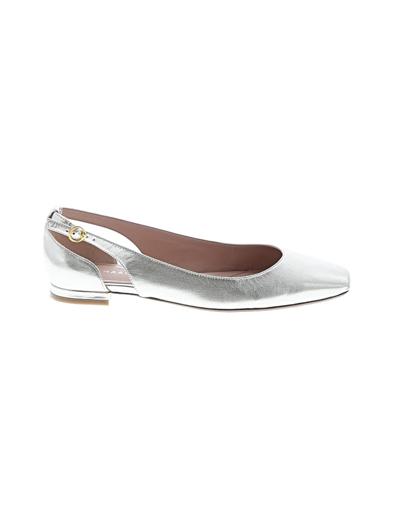 Pre-owned Cole Haan Flats In Gold