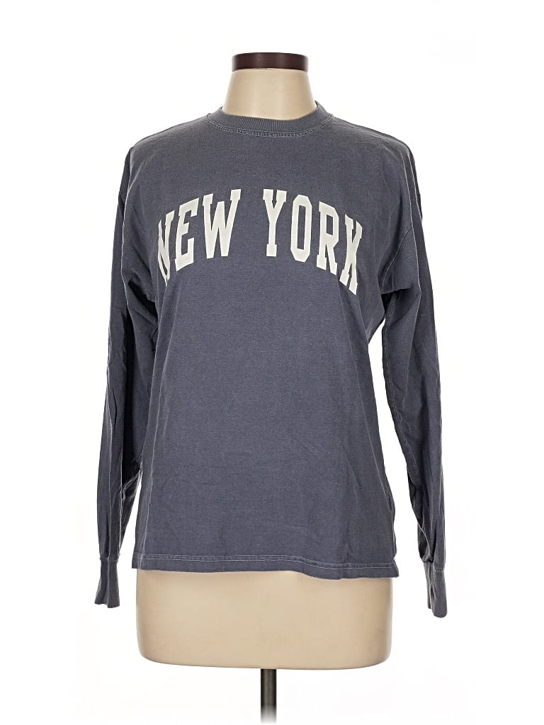 Pre-owned John Galt Long Sleeve T-shirt In Purple