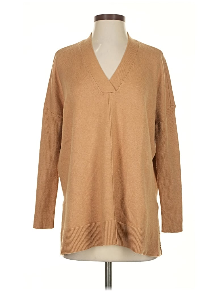Pre-owned Ann Taylor Cardigan Sweater In Brown
