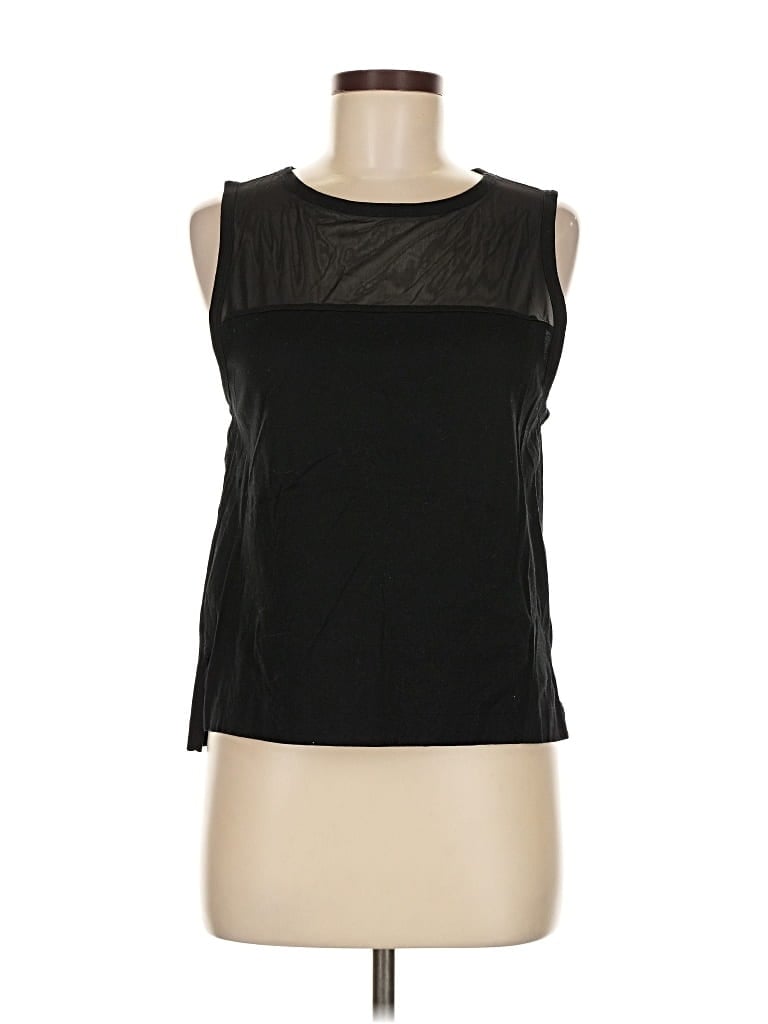 Pre-owned Banana Republic Sleeveless T-shirt In Black