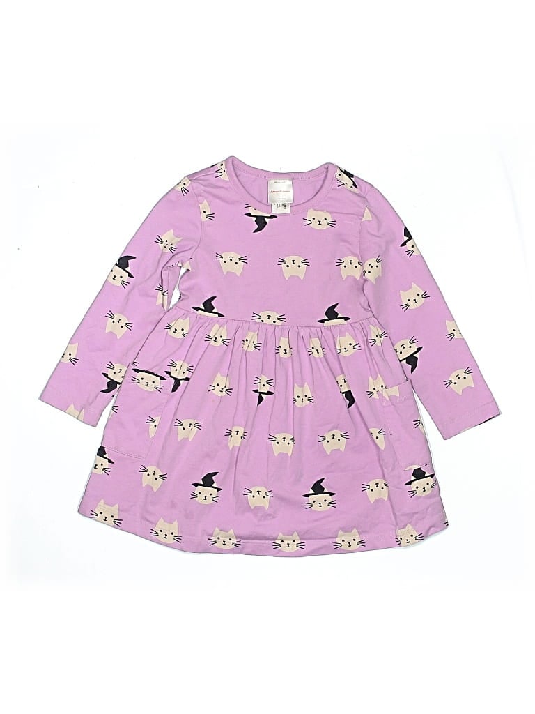 Pre-owned Hanna Andersson Kids' Dress In Purple