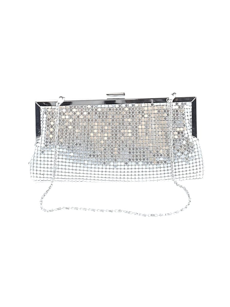 Pre-owned Style & Co Clutch In Silver