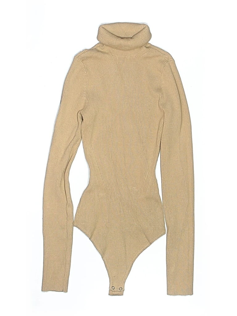 Pre-owned Abercrombie & Fitch Bodysuit In Brown