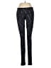 Lululemon Athletica Print Black Purple Active Pants Size 8 - photo 1