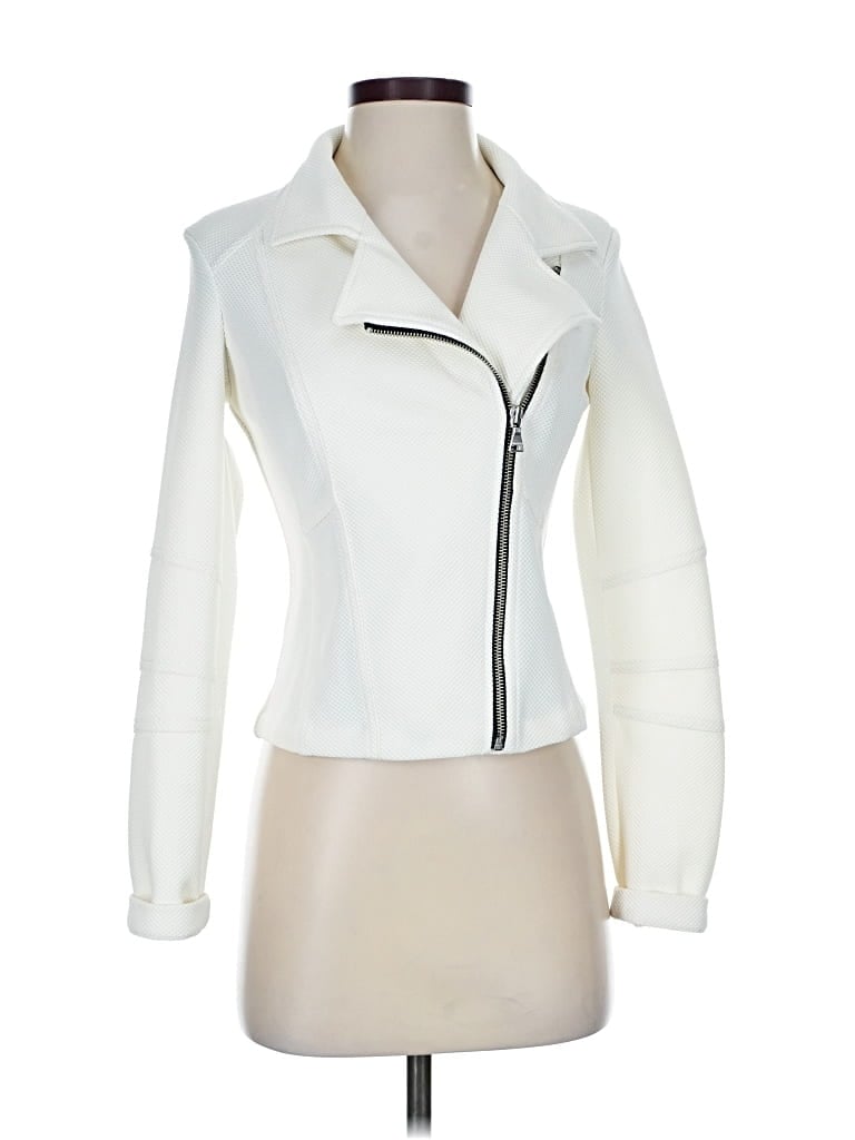 Pre-owned Express Jacket In White