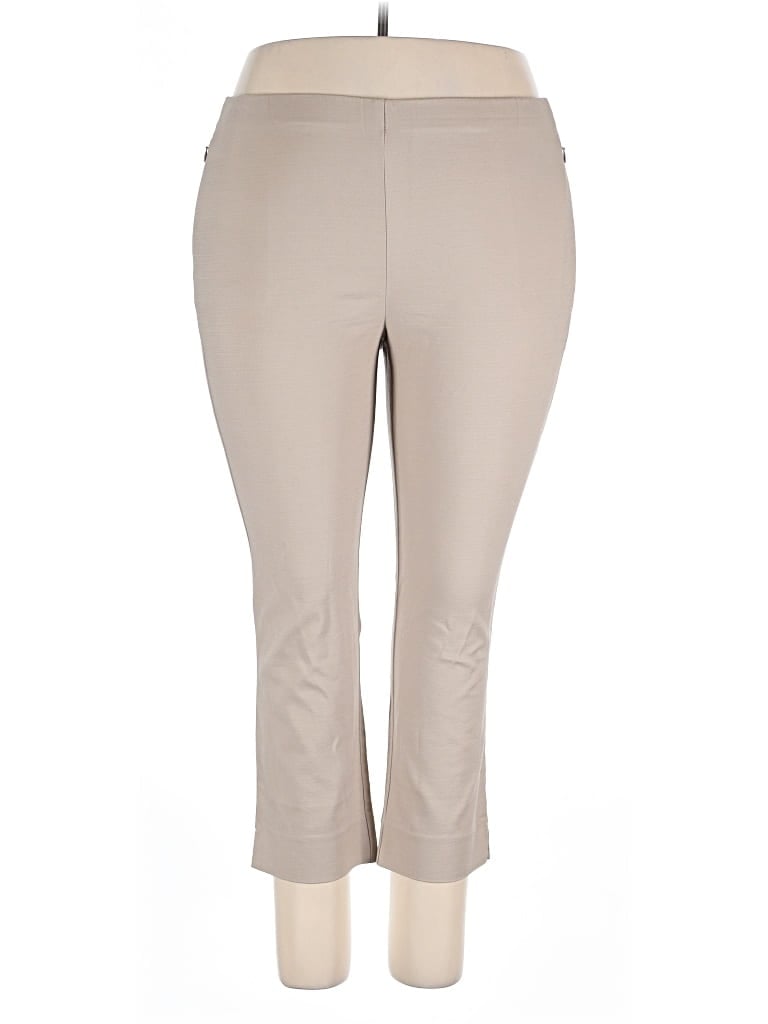 Pre-owned Jjill Active Pants In Brown