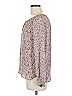 Gerard Darel Floral Purple Long Sleeve Blouse Size 8 (40) - photo 5