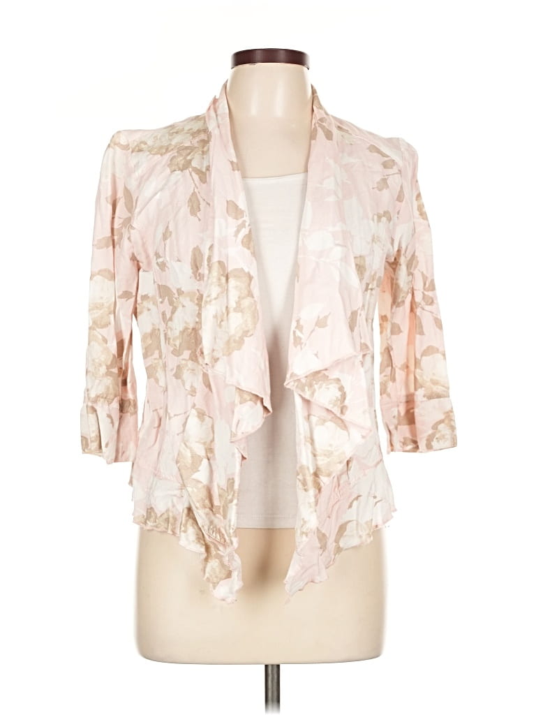 Pre-owned Ruby Rd. Blazer Jacket In White