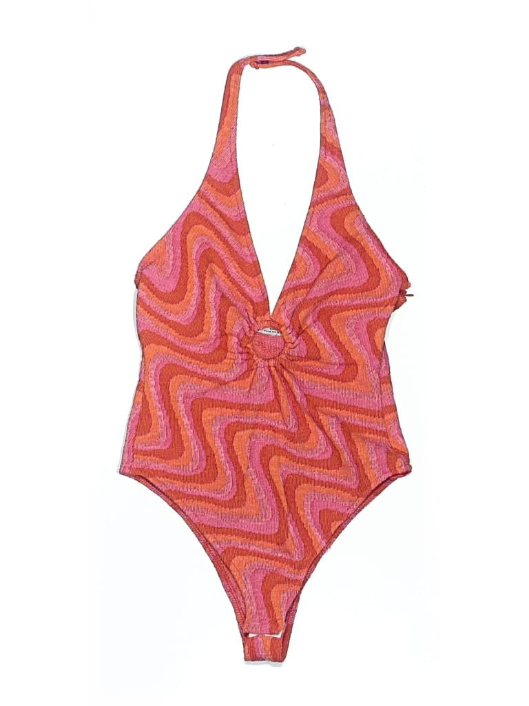 Pre-owned Zara Bodysuit In Orange